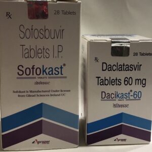 Софокаст (Sofokast)(Софосбувір) + Дасікаст (Dacikast)(Даклатасвір)